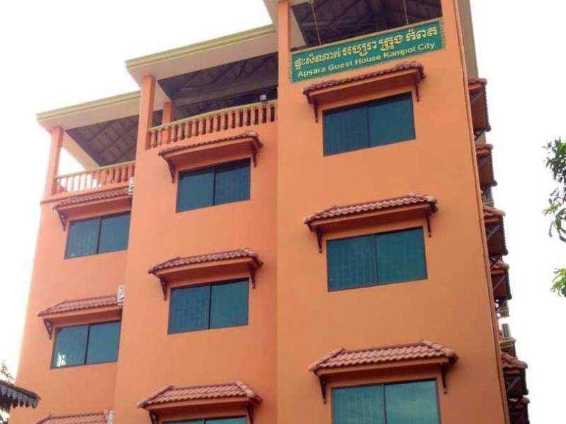 Apsara Guest House Kampot City Exteriér fotografie